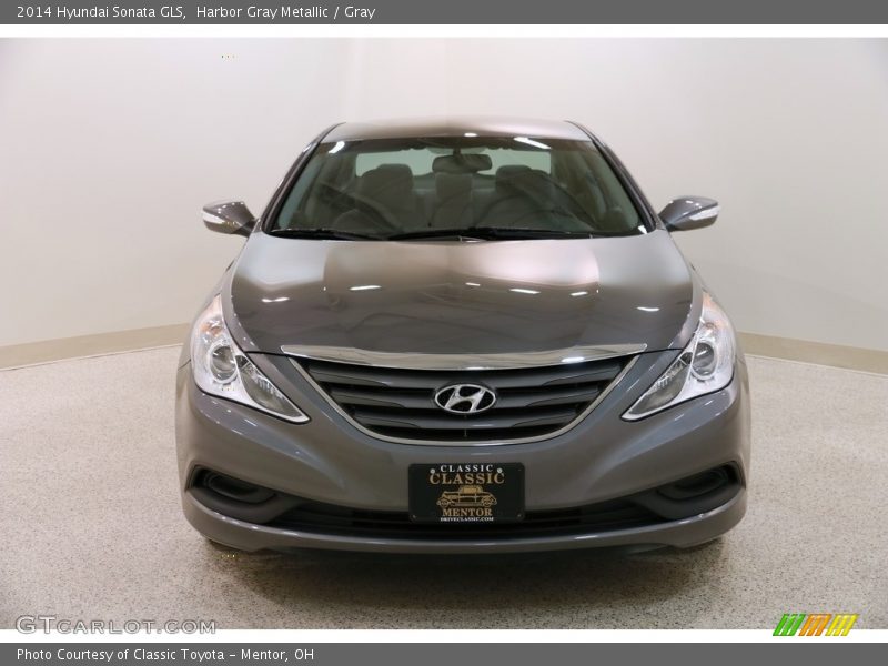 Harbor Gray Metallic / Gray 2014 Hyundai Sonata GLS