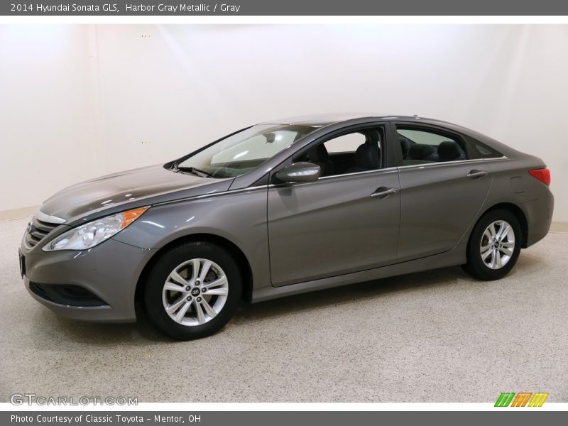 Harbor Gray Metallic / Gray 2014 Hyundai Sonata GLS