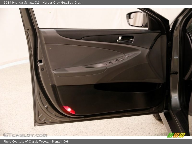 Harbor Gray Metallic / Gray 2014 Hyundai Sonata GLS