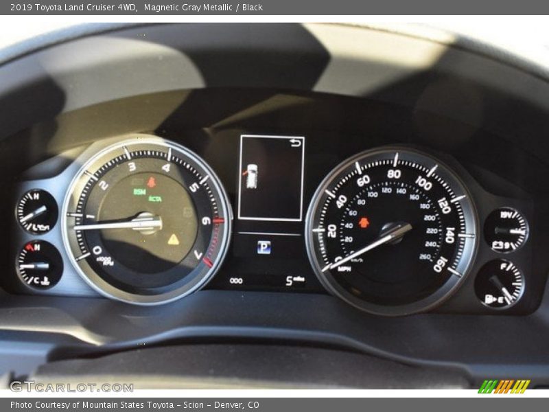 Magnetic Gray Metallic / Black 2019 Toyota Land Cruiser 4WD