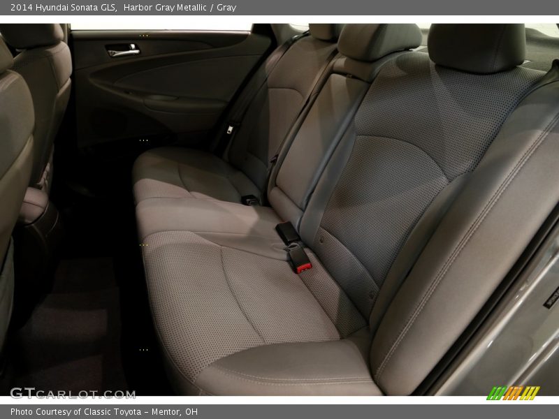 Harbor Gray Metallic / Gray 2014 Hyundai Sonata GLS