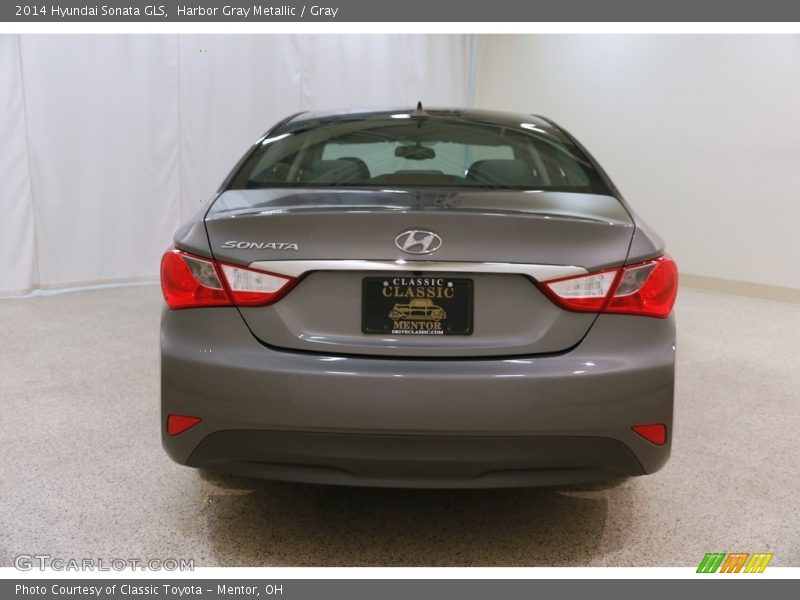 Harbor Gray Metallic / Gray 2014 Hyundai Sonata GLS