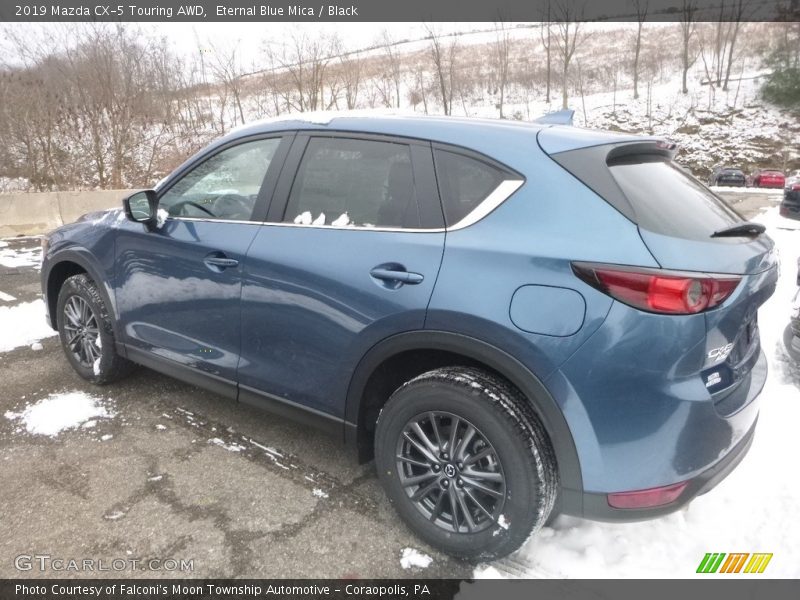 Eternal Blue Mica / Black 2019 Mazda CX-5 Touring AWD