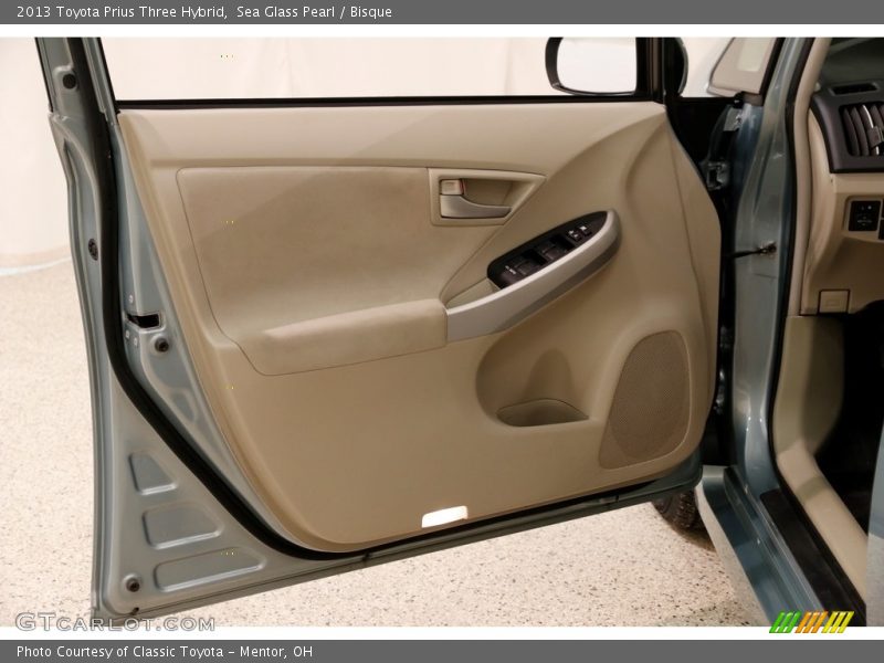 Sea Glass Pearl / Bisque 2013 Toyota Prius Three Hybrid
