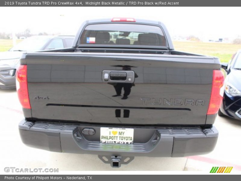 Midnight Black Metallic / TRD Pro Black w/Red Accent 2019 Toyota Tundra TRD Pro CrewMax 4x4
