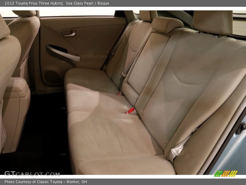 Sea Glass Pearl / Bisque 2013 Toyota Prius Three Hybrid