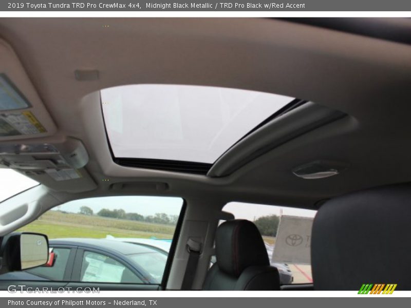 Midnight Black Metallic / TRD Pro Black w/Red Accent 2019 Toyota Tundra TRD Pro CrewMax 4x4