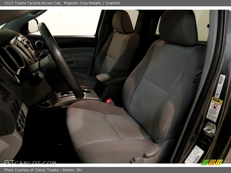 Magnetic Gray Metallic / Graphite 2013 Toyota Tacoma Access Cab