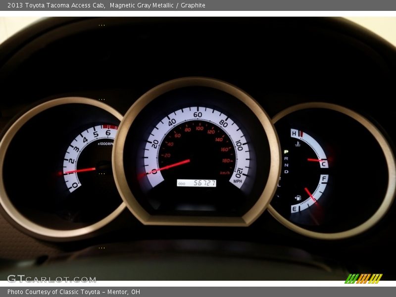 Magnetic Gray Metallic / Graphite 2013 Toyota Tacoma Access Cab