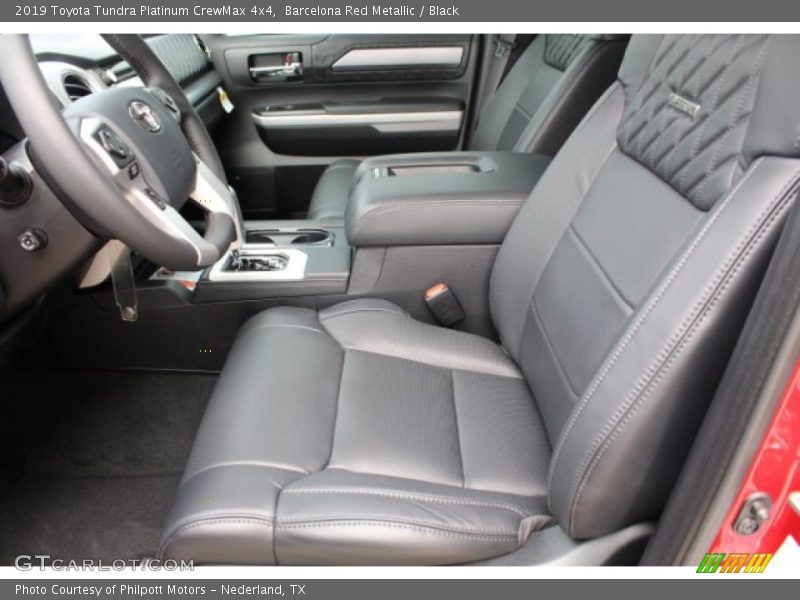  2019 Tundra Platinum CrewMax 4x4 Black Interior