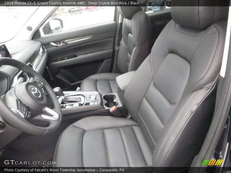 Deep Crystal Blue Mica / Black 2019 Mazda CX-5 Grand Touring Reserve AWD