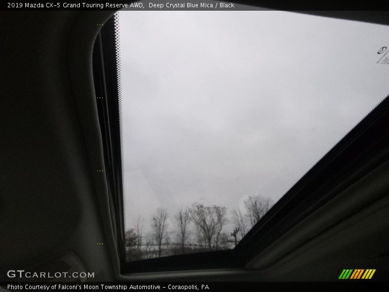 Deep Crystal Blue Mica / Black 2019 Mazda CX-5 Grand Touring Reserve AWD