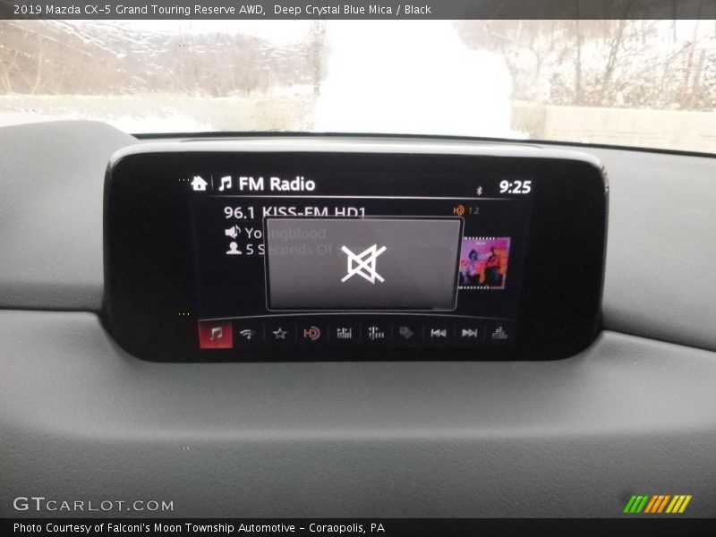 Deep Crystal Blue Mica / Black 2019 Mazda CX-5 Grand Touring Reserve AWD