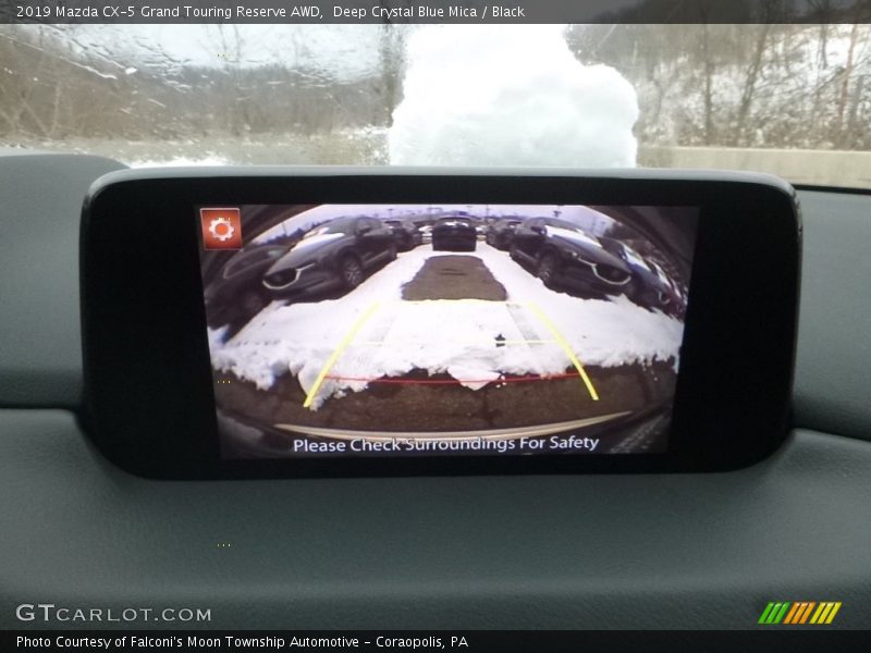 Deep Crystal Blue Mica / Black 2019 Mazda CX-5 Grand Touring Reserve AWD