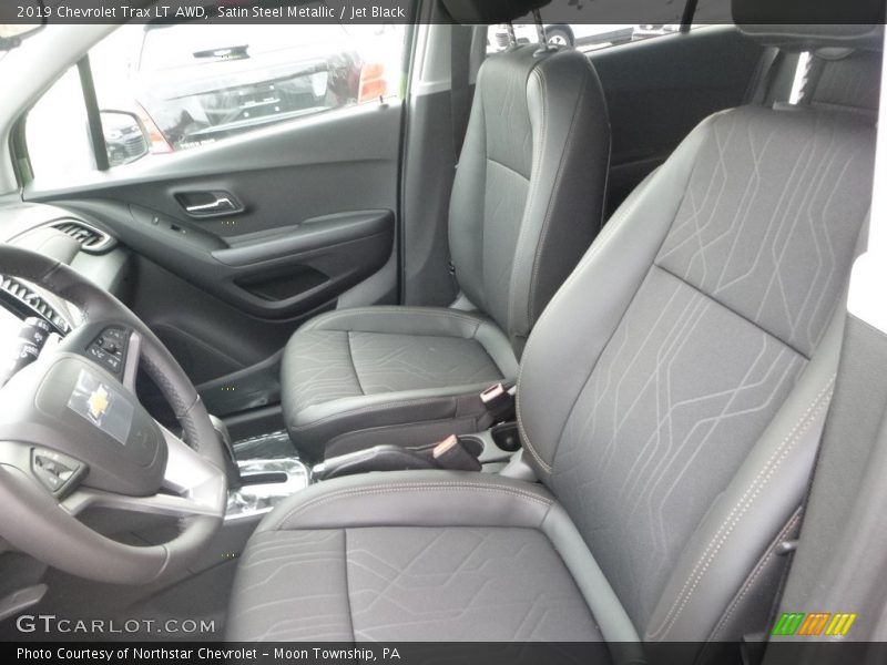 Satin Steel Metallic / Jet Black 2019 Chevrolet Trax LT AWD