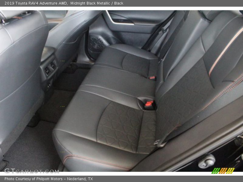 Rear Seat of 2019 RAV4 Adventure AWD