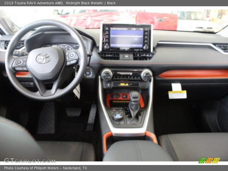 Midnight Black Metallic / Black 2019 Toyota RAV4 Adventure AWD