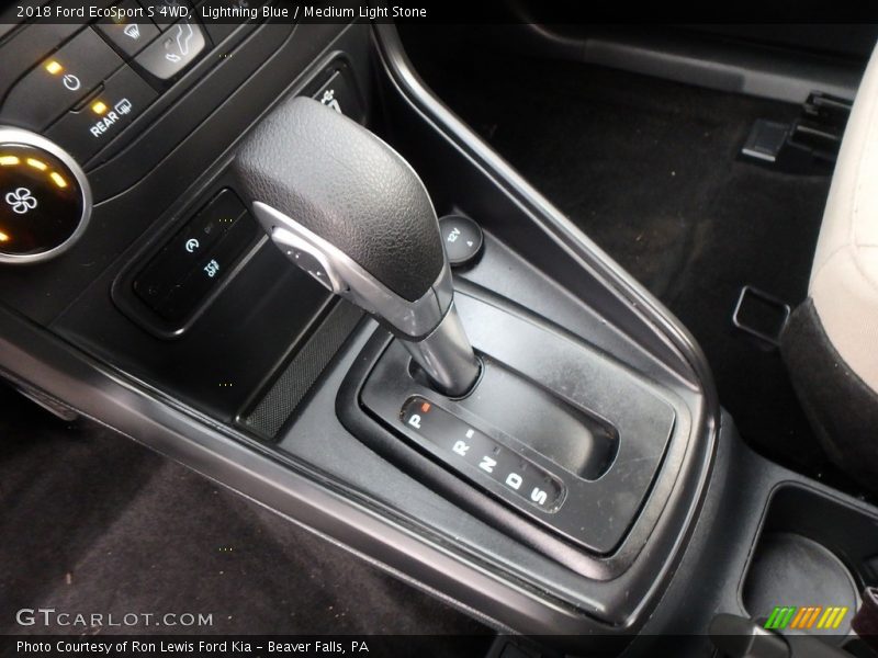 Lightning Blue / Medium Light Stone 2018 Ford EcoSport S 4WD