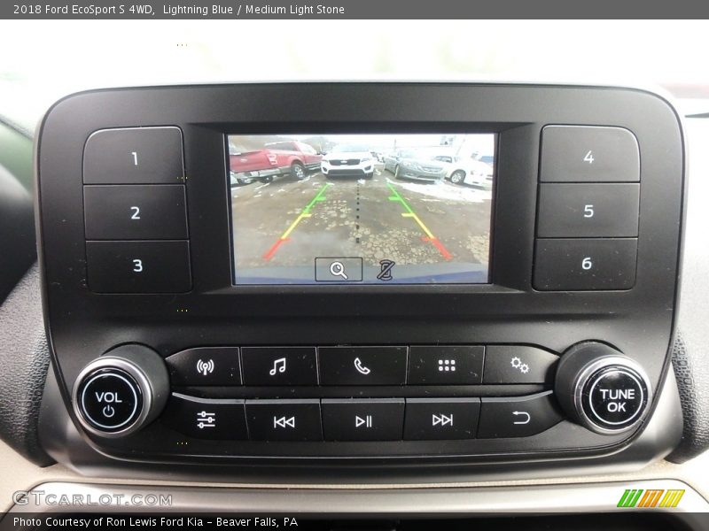 Lightning Blue / Medium Light Stone 2018 Ford EcoSport S 4WD
