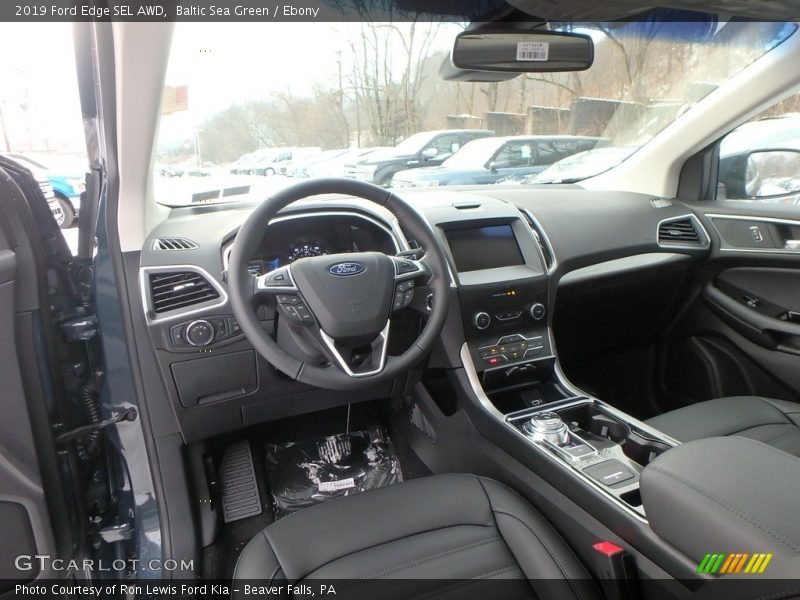 Baltic Sea Green / Ebony 2019 Ford Edge SEL AWD