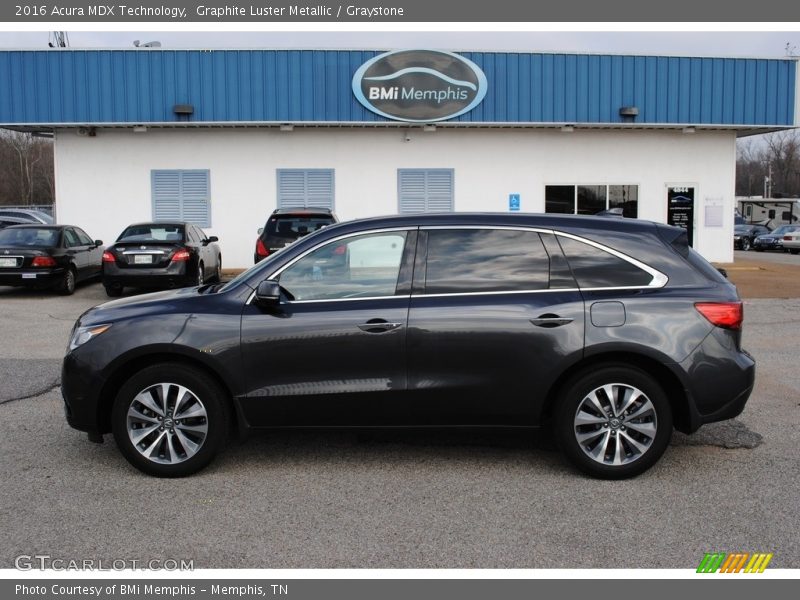 Graphite Luster Metallic / Graystone 2016 Acura MDX Technology