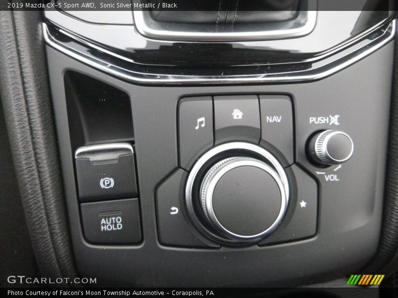 Sonic Silver Metallic / Black 2019 Mazda CX-5 Sport AWD