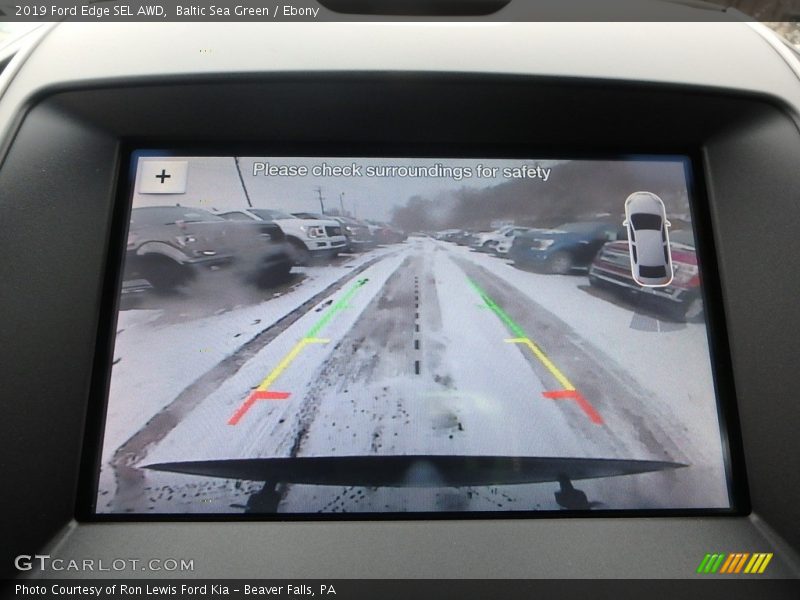 Baltic Sea Green / Ebony 2019 Ford Edge SEL AWD