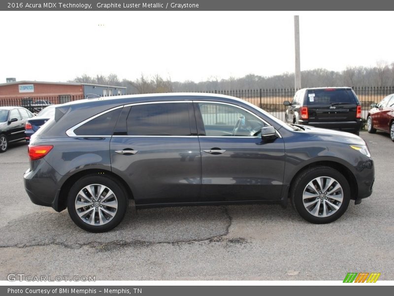 Graphite Luster Metallic / Graystone 2016 Acura MDX Technology