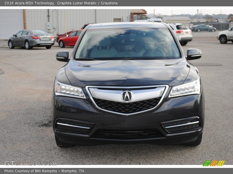 Graphite Luster Metallic / Graystone 2016 Acura MDX Technology