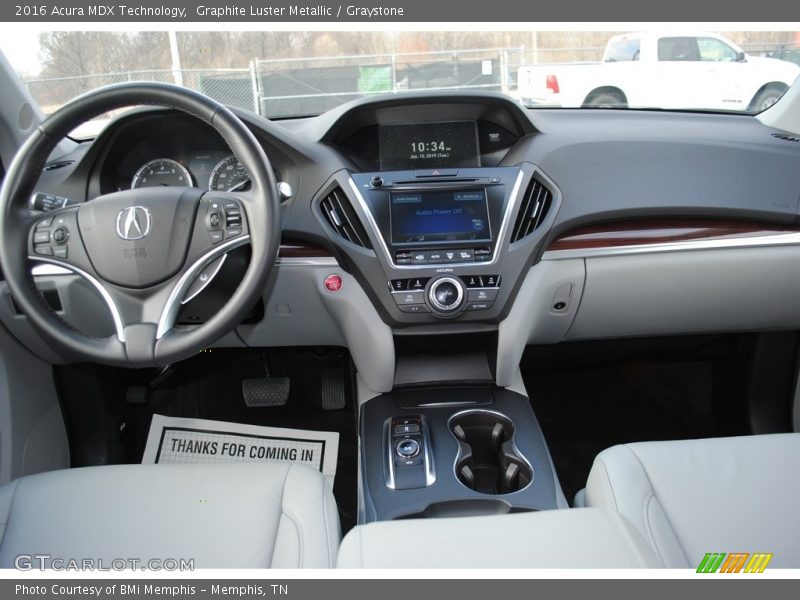 Graphite Luster Metallic / Graystone 2016 Acura MDX Technology