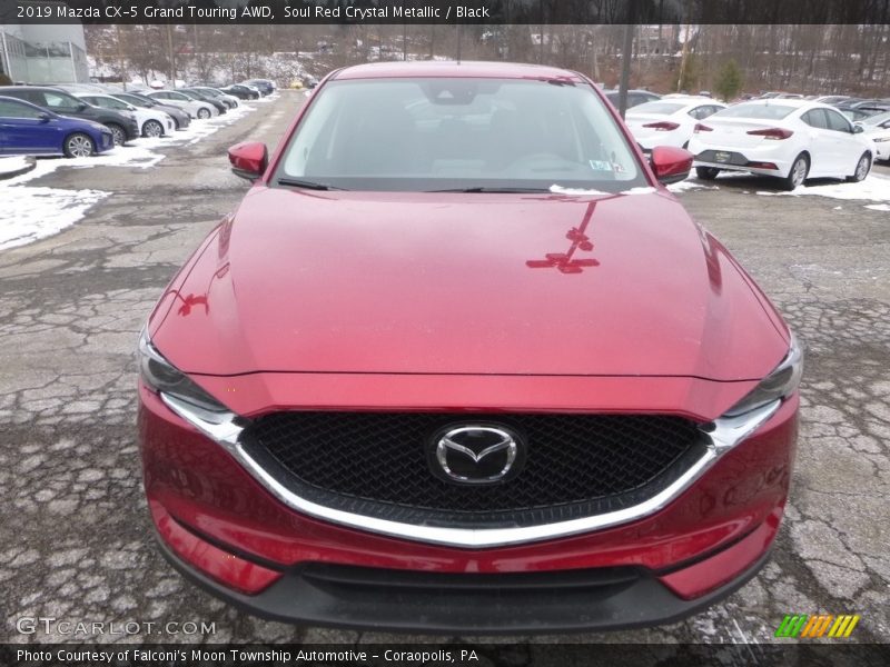 Soul Red Crystal Metallic / Black 2019 Mazda CX-5 Grand Touring AWD