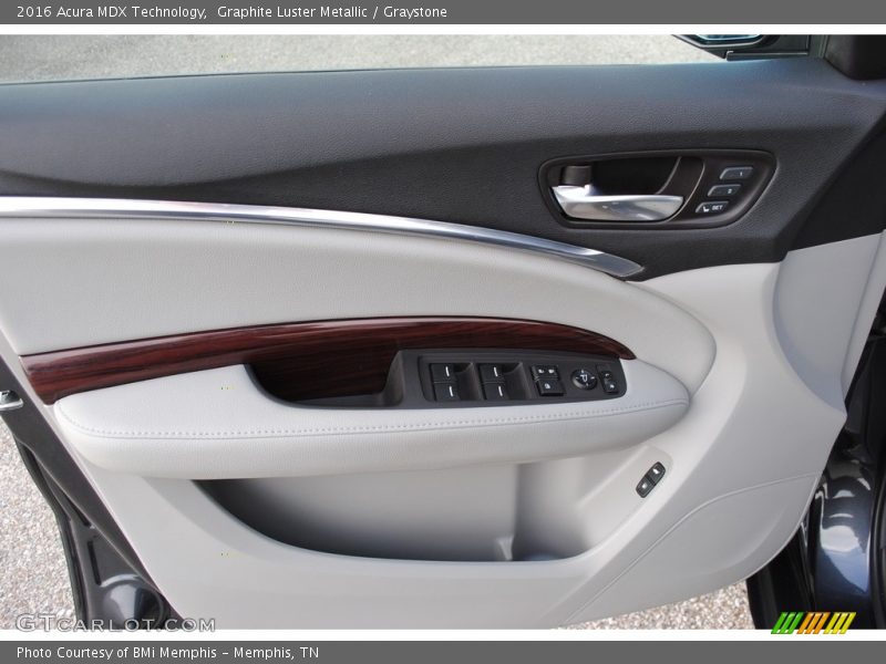 Graphite Luster Metallic / Graystone 2016 Acura MDX Technology
