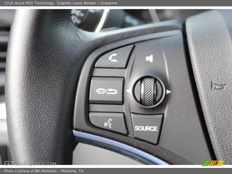 Graphite Luster Metallic / Graystone 2016 Acura MDX Technology