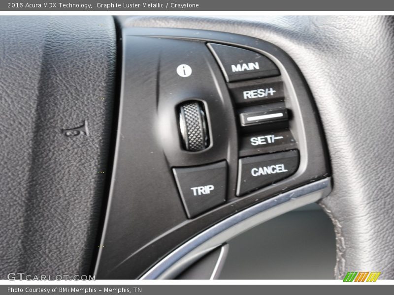 Graphite Luster Metallic / Graystone 2016 Acura MDX Technology