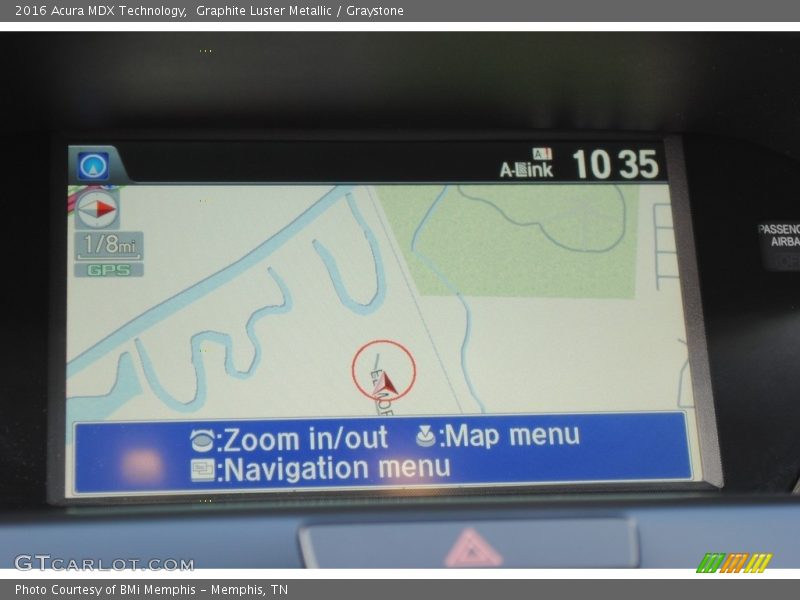 Graphite Luster Metallic / Graystone 2016 Acura MDX Technology