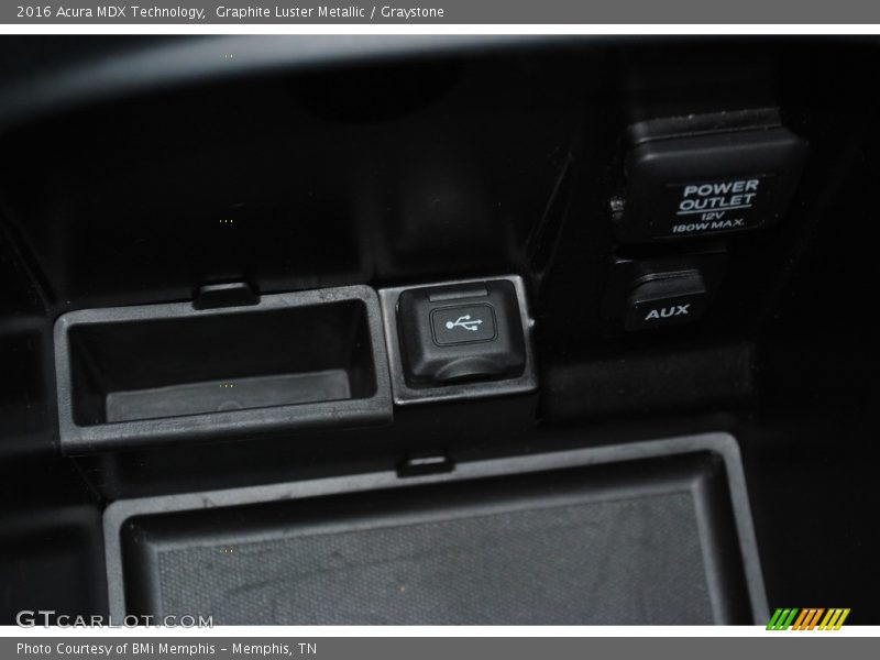 Graphite Luster Metallic / Graystone 2016 Acura MDX Technology