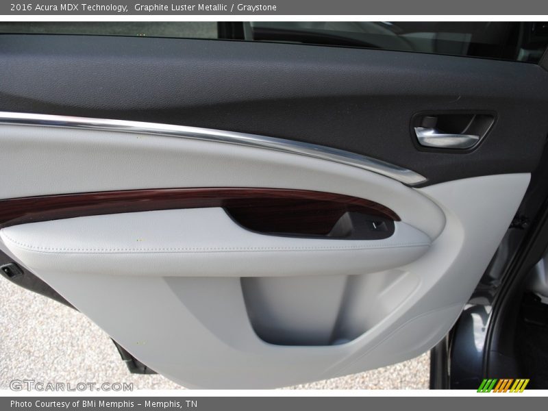 Graphite Luster Metallic / Graystone 2016 Acura MDX Technology