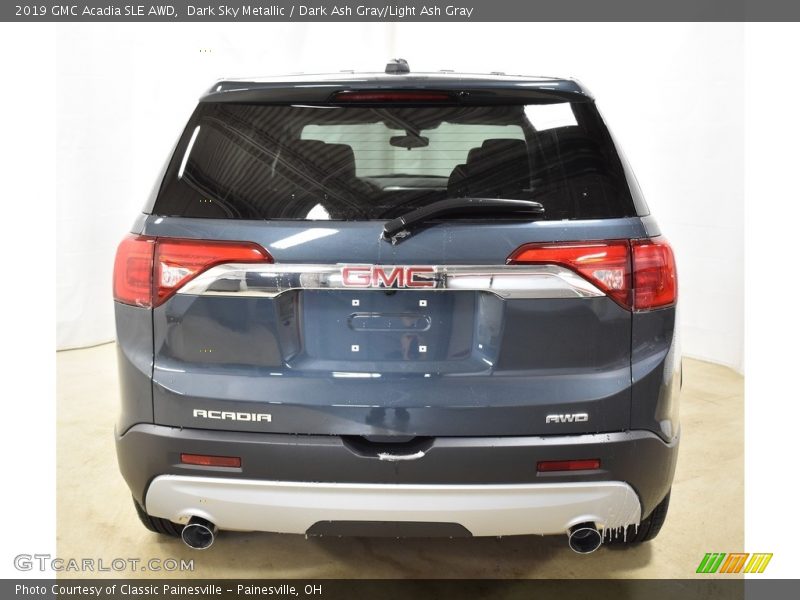 Dark Sky Metallic / Dark Ash Gray/Light Ash Gray 2019 GMC Acadia SLE AWD