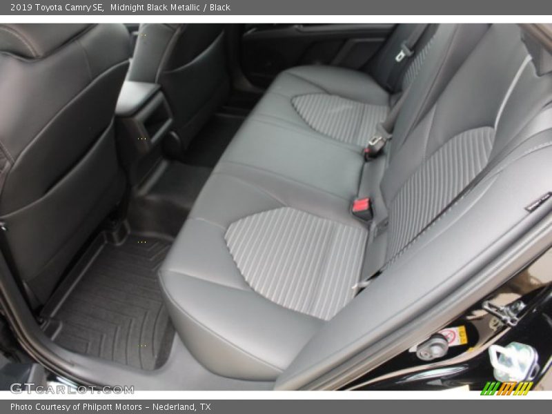 Rear Seat of 2019 Camry SE