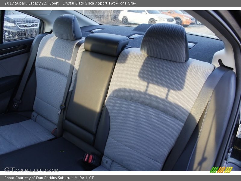 Crystal Black Silica / Sport Two-Tone Gray 2017 Subaru Legacy 2.5i Sport