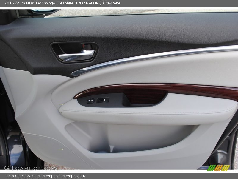 Graphite Luster Metallic / Graystone 2016 Acura MDX Technology