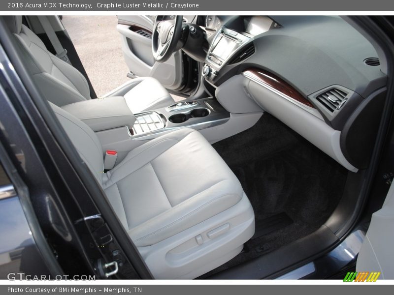 Graphite Luster Metallic / Graystone 2016 Acura MDX Technology