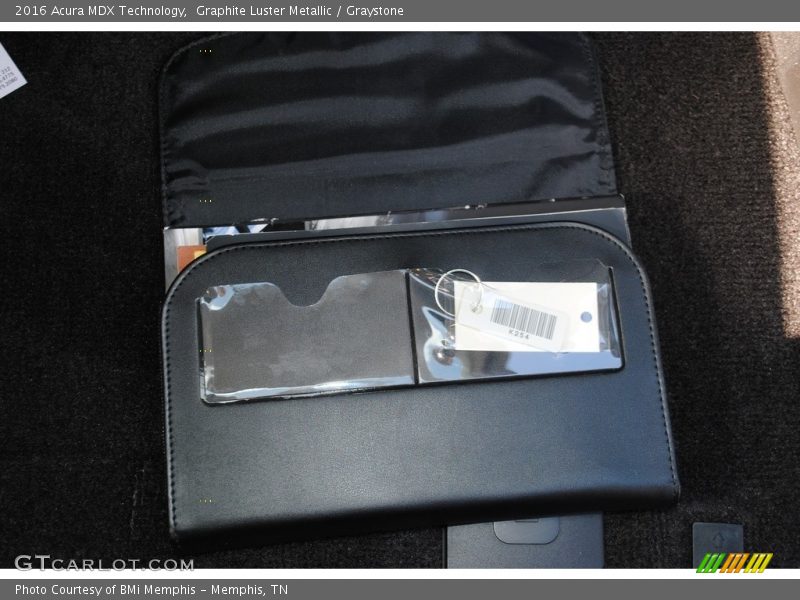 Graphite Luster Metallic / Graystone 2016 Acura MDX Technology