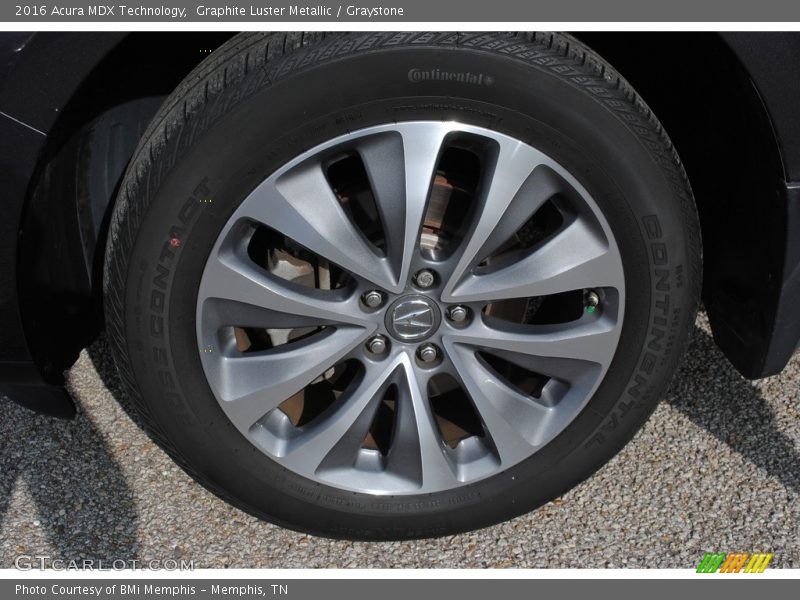 Graphite Luster Metallic / Graystone 2016 Acura MDX Technology