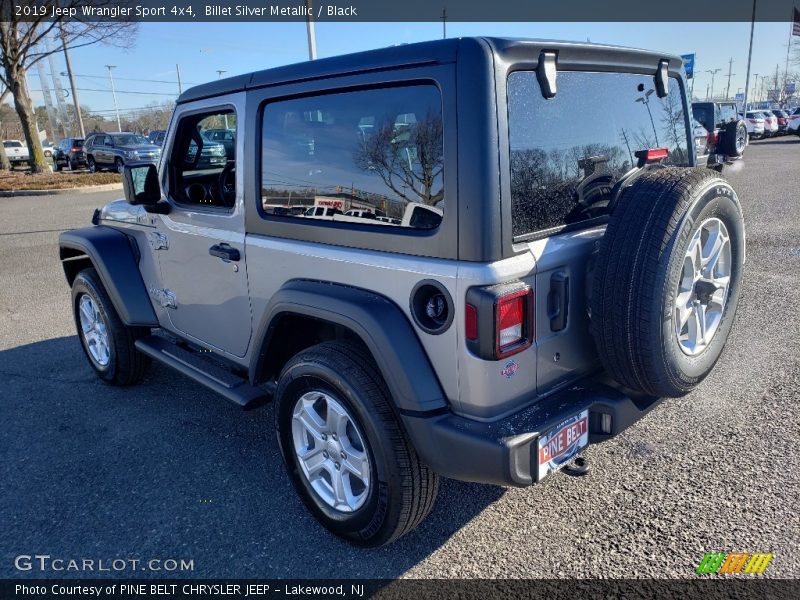 Billet Silver Metallic / Black 2019 Jeep Wrangler Sport 4x4