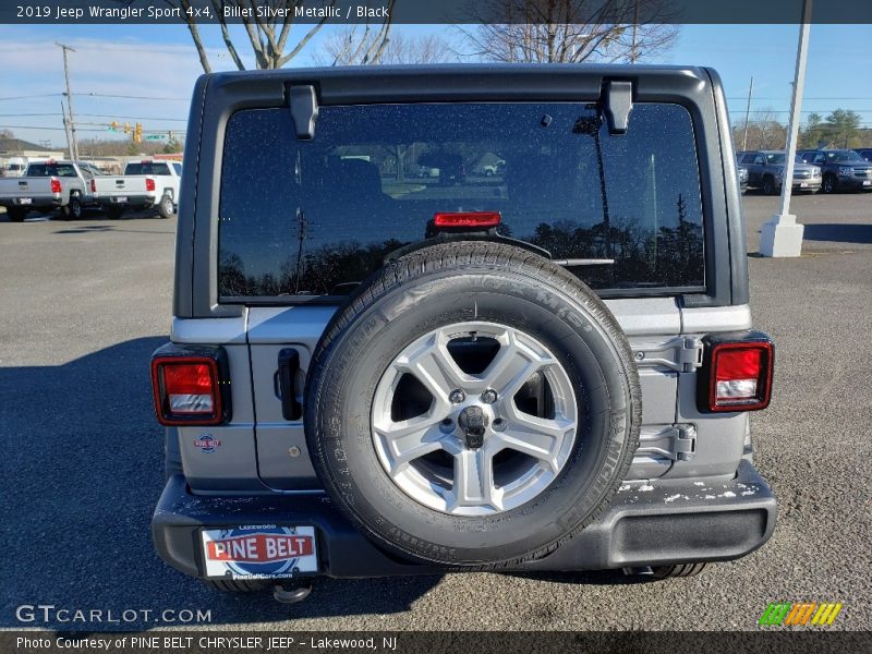 Billet Silver Metallic / Black 2019 Jeep Wrangler Sport 4x4