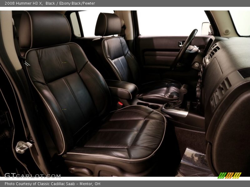 Black / Ebony Black/Pewter 2008 Hummer H3 X