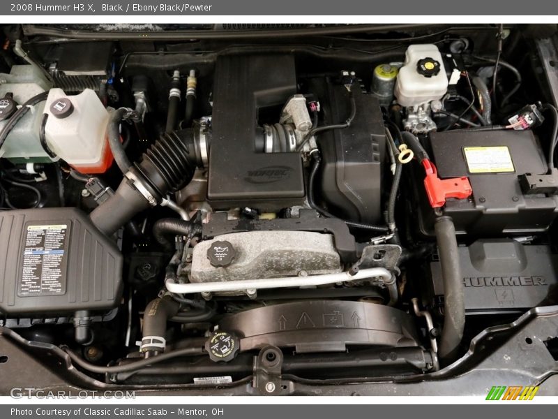 Black / Ebony Black/Pewter 2008 Hummer H3 X