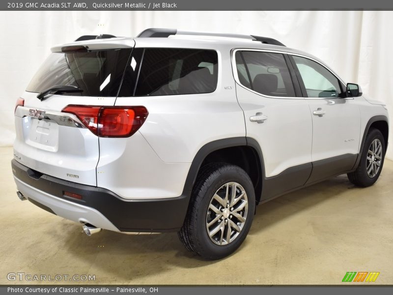 Quicksilver Metallic / Jet Black 2019 GMC Acadia SLT AWD