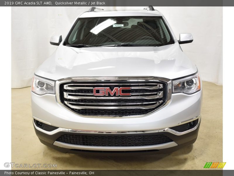 Quicksilver Metallic / Jet Black 2019 GMC Acadia SLT AWD